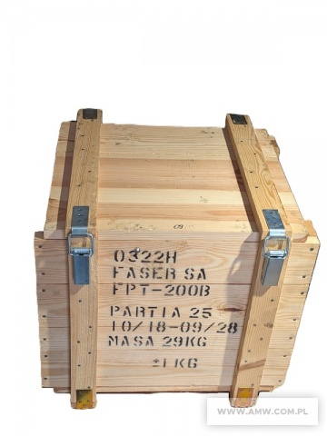 SKRZYNIA DREWNIANA 470X440X440MM 